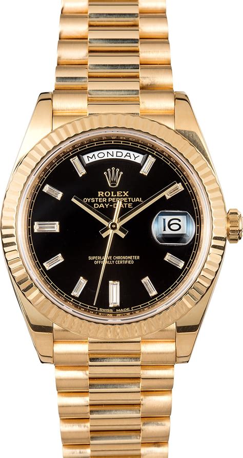 rolex president day date 40mm|Rolex presidential day date 40mm.